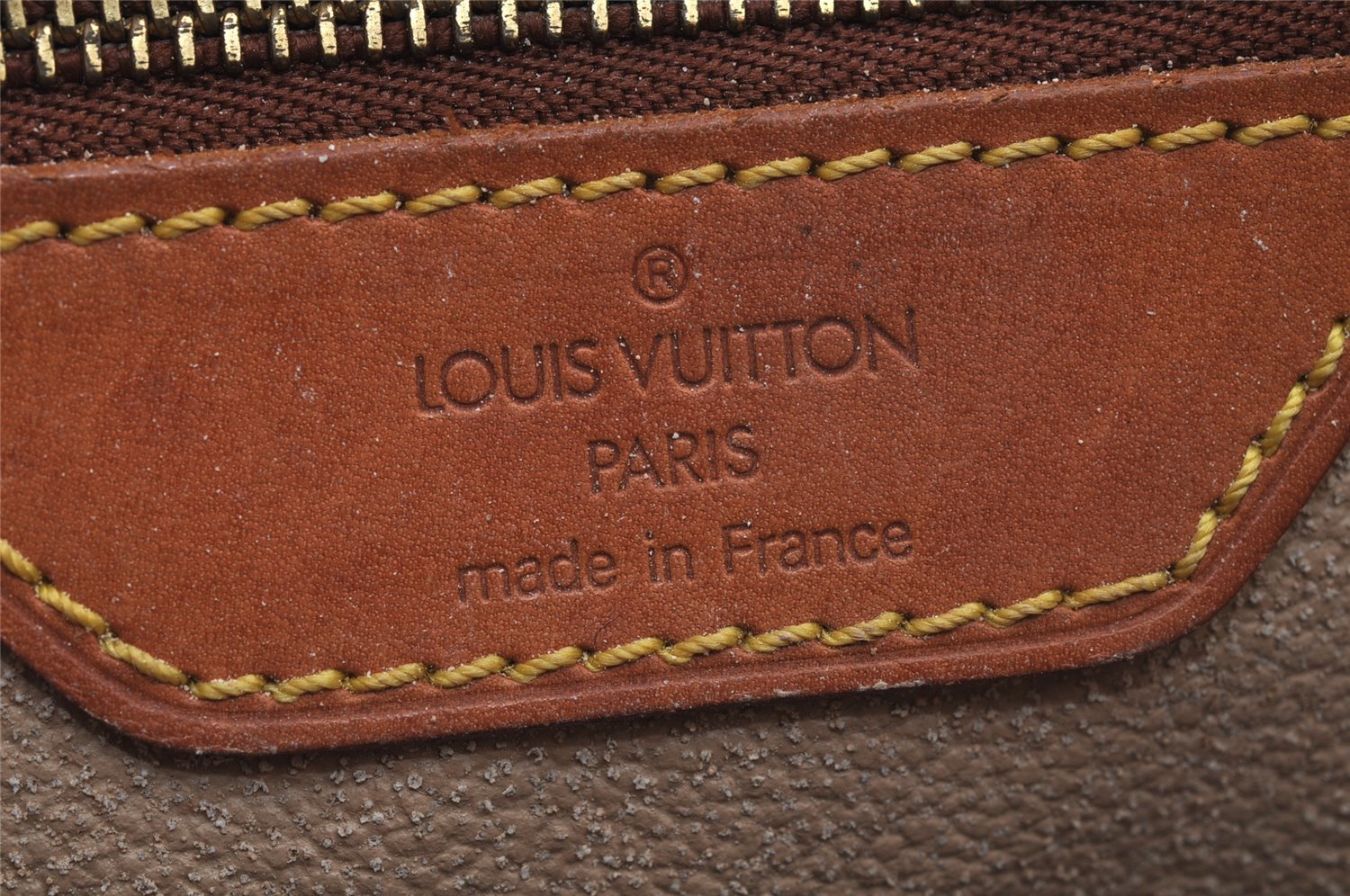 Authentic Louis Vuitton Monogram Bucket GM Shoulder Tote Bag M42236 Junk 7330J