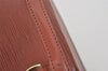 Authentic Louis Vuitton Epi Gobelin Backpack Brown M52293 LV 7331I