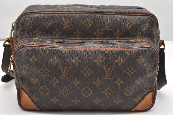 Authentic Louis Vuitton Monogram Nile Shoulder Cross Body Bag M45244 Junk 7333K