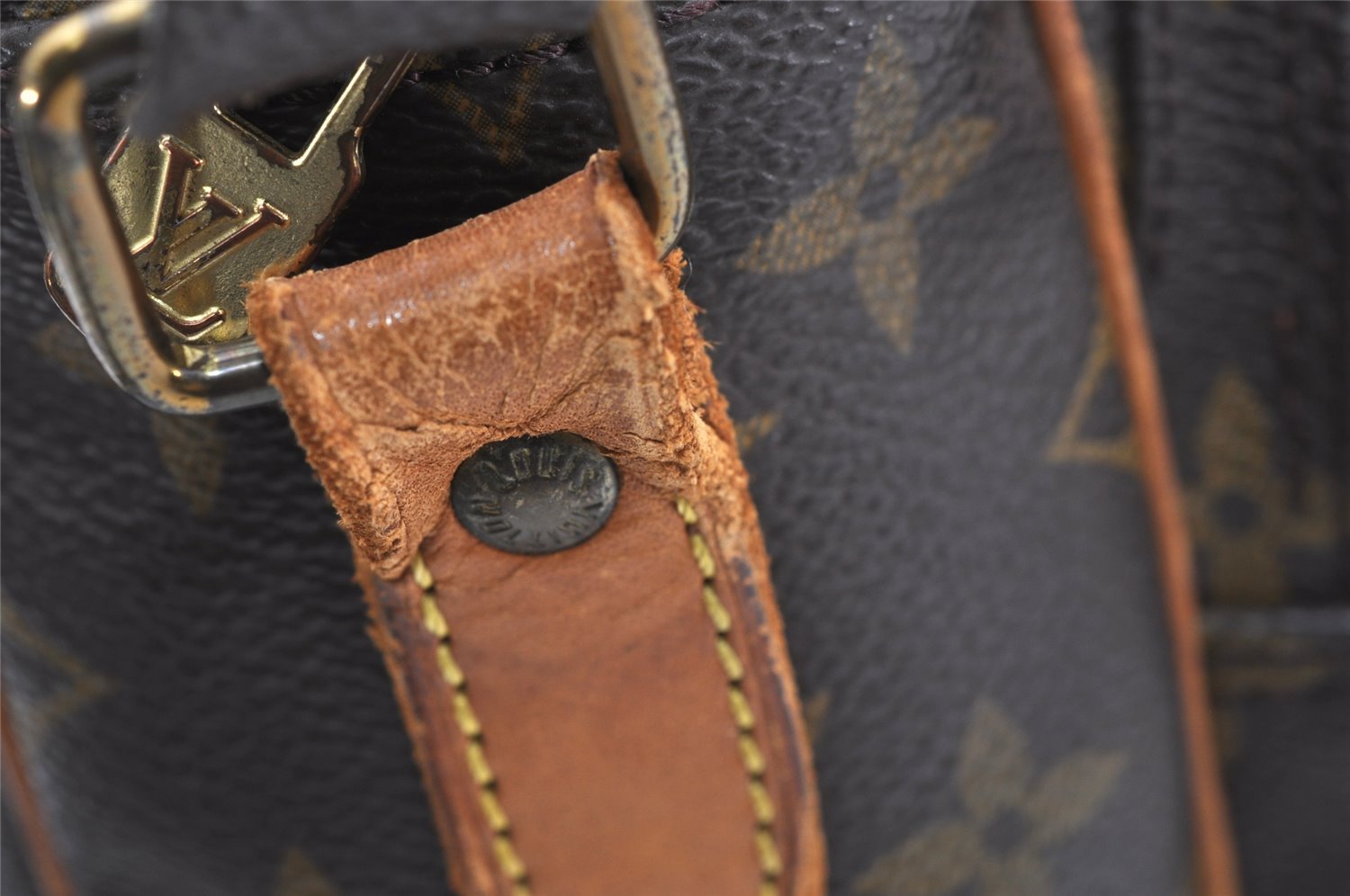 Authentic Louis Vuitton Monogram Nile Shoulder Cross Body Bag M45244 Junk 7333K