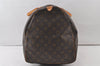 Authentic Louis Vuitton Monogram Keepall 55 Travel Boston Bag M41424 LV 7334K