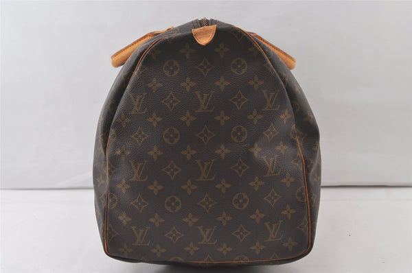 Authentic Louis Vuitton Monogram Keepall 55 Travel Boston Bag M41424 LV 7334K