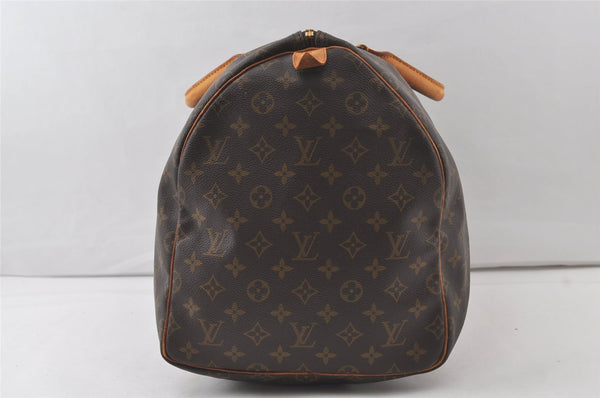 Authentic Louis Vuitton Monogram Keepall 55 Travel Boston Bag M41424 LV 7334K