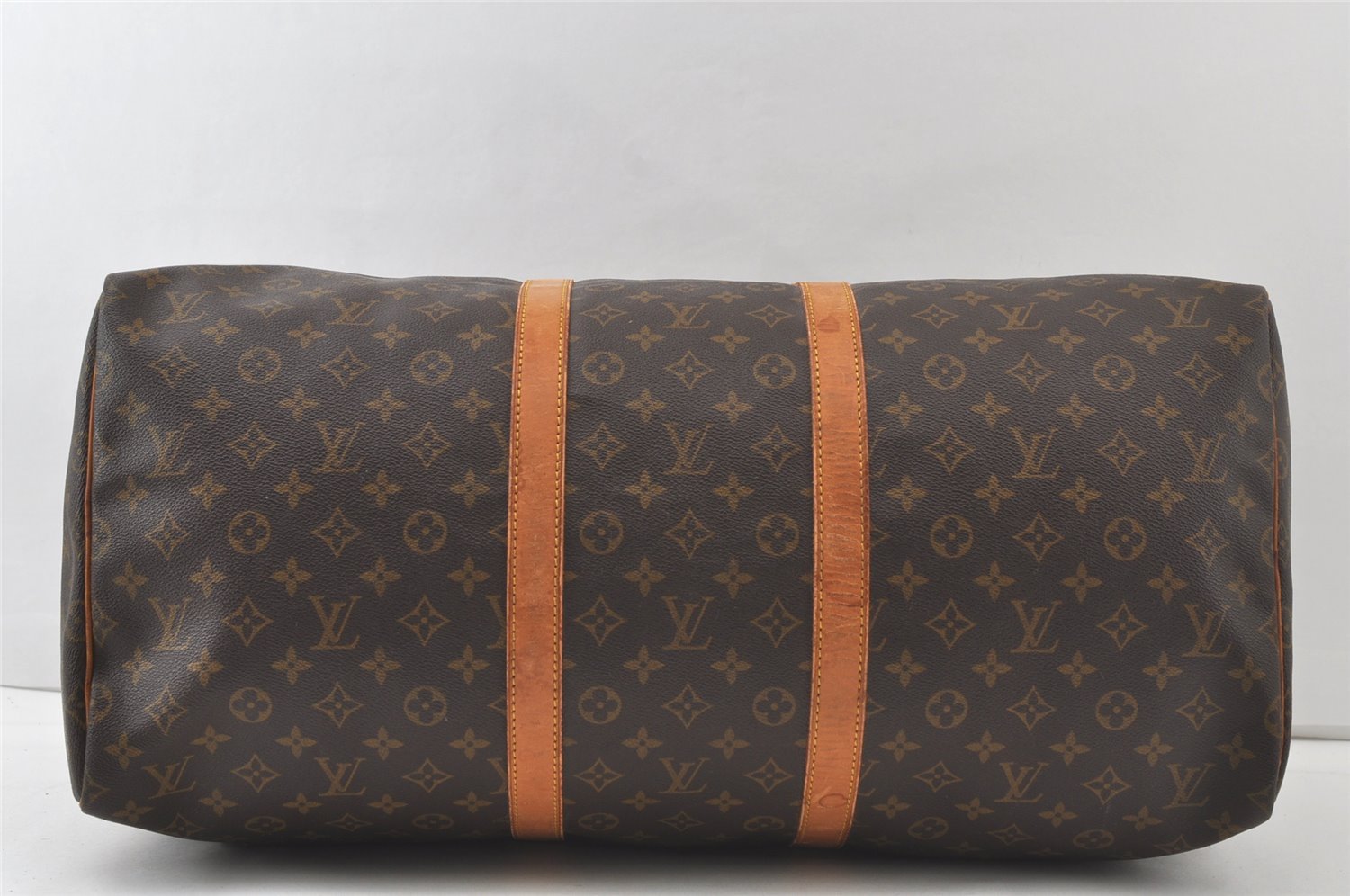 Authentic Louis Vuitton Monogram Keepall 55 Travel Boston Bag M41424 LV 7334K