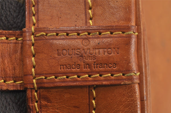 Authentic Louis Vuitton Monogram Noe Shoulder Drawstring Bag M42224 LV 7335J