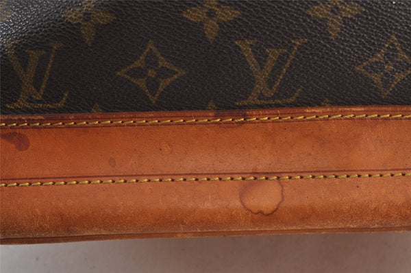 Authentic Louis Vuitton Monogram Noe Shoulder Drawstring Bag M42224 LV 7335J