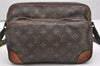 Authentic Louis Vuitton Monogram Nile Shoulder Cross Body Bag M45244 LV 7335K