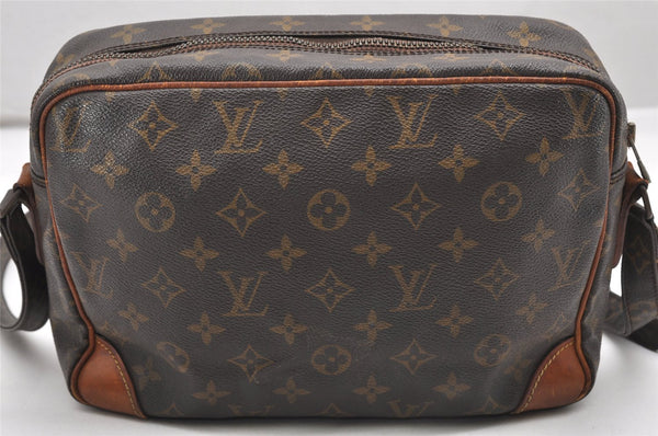 Authentic Louis Vuitton Monogram Nile Shoulder Cross Body Bag M45244 LV 7335K