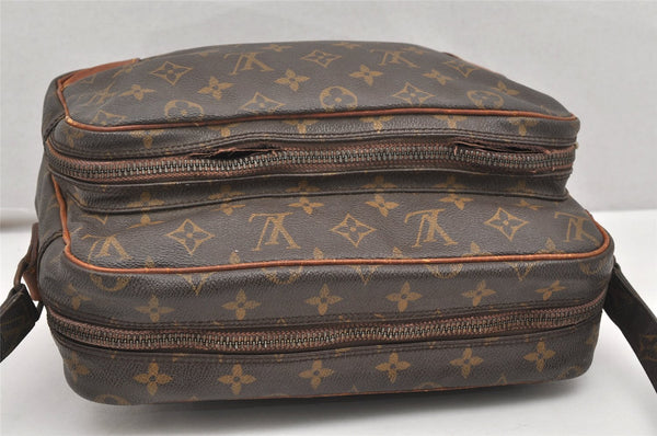 Authentic Louis Vuitton Monogram Nile Shoulder Cross Body Bag M45244 LV 7335K