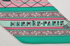 Authentic HERMES Twilly Scarf "Tapis Persans" Silk Green 7337I