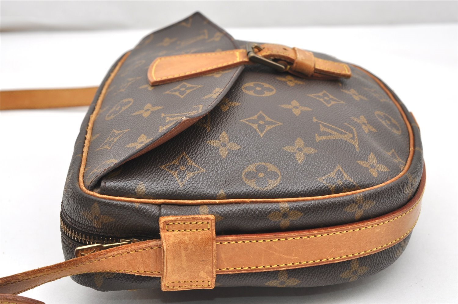 Auth Louis Vuitton Monogram Jeune Fille MM Shoulder Cross Bag Old Model LV 7338K