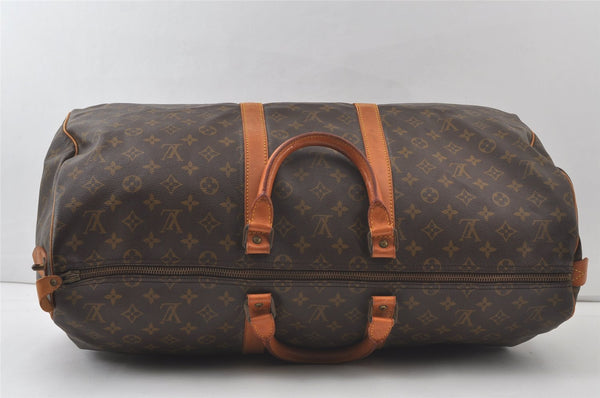 Authentic Louis Vuitton Monogram Keepall 55 Travel Boston Bag Old Model LV 7339K