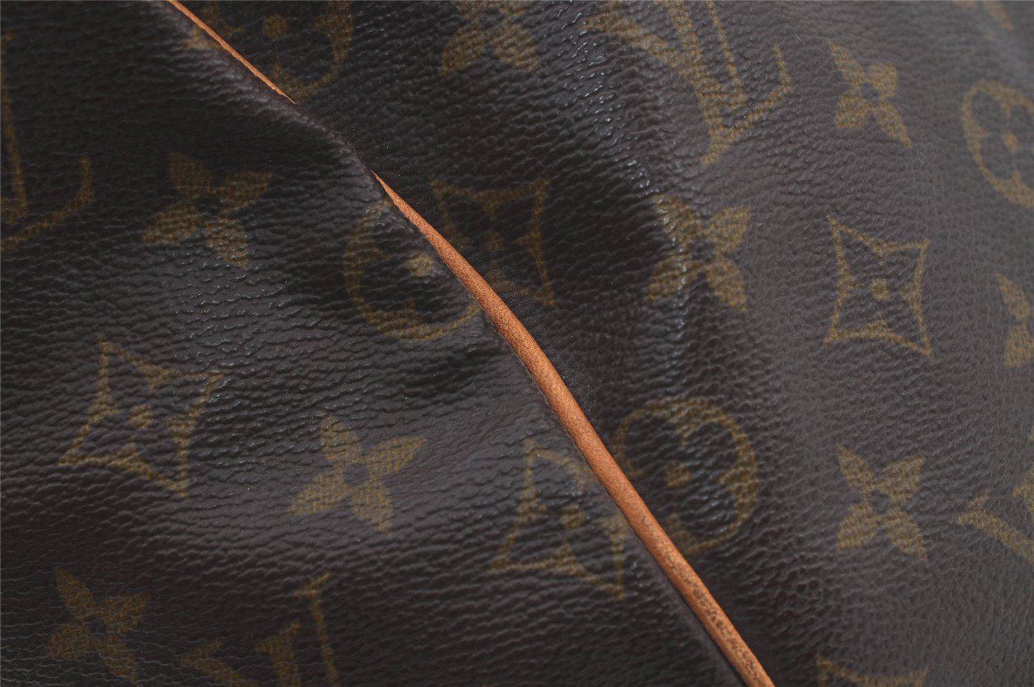 Authentic Louis Vuitton Monogram Keepall 55 Travel Boston Bag Old Model LV 7339K