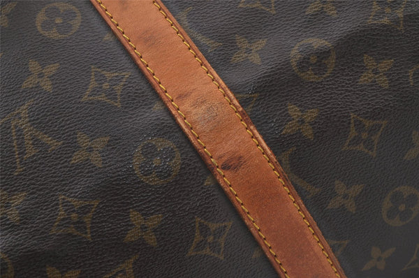 Authentic Louis Vuitton Monogram Keepall 55 Travel Boston Bag Old Model LV 7339K