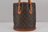 Authentic Louis Vuitton Monogram Bucket PM Shoulder Tote Bag Old Model LV 7340J