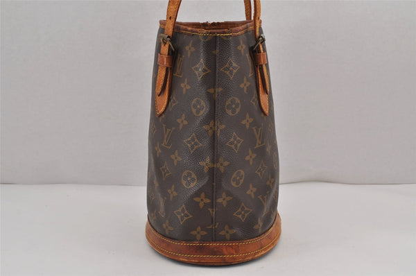 Authentic Louis Vuitton Monogram Bucket PM Shoulder Tote Bag Old Model LV 7340J