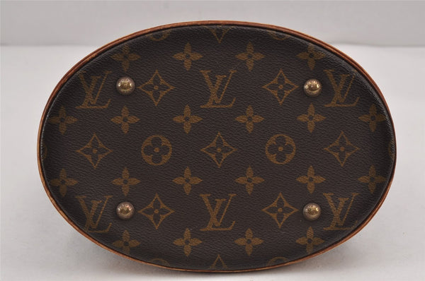 Authentic Louis Vuitton Monogram Bucket PM Shoulder Tote Bag Old Model LV 7340J