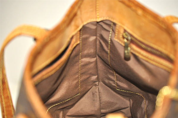 Authentic Louis Vuitton Monogram Bucket PM Shoulder Tote Bag Old Model LV 7340J