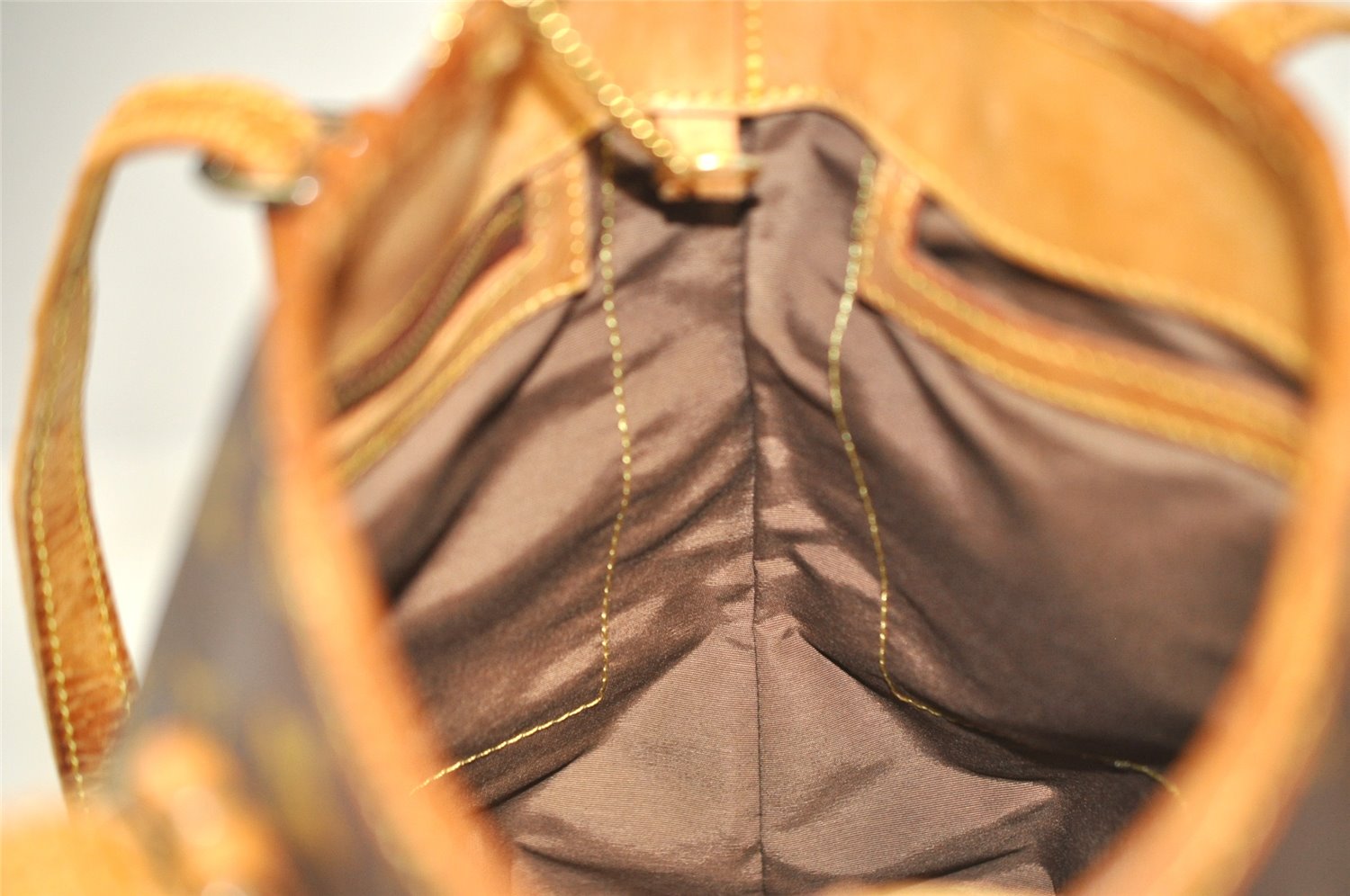 Authentic Louis Vuitton Monogram Bucket PM Shoulder Tote Bag Old Model LV 7340J