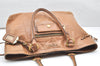 Authentic PRADA Vintage Leather Nappa Shoulder Tote Bag Brown Junk 7341K