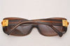 Authentic Louis Vuitton Soupcon GM Sunglasses Glitter Plastic Z0004E Brown 7346I