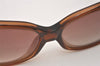 Authentic Louis Vuitton Soupcon GM Sunglasses Glitter Plastic Z0004E Brown 7346I