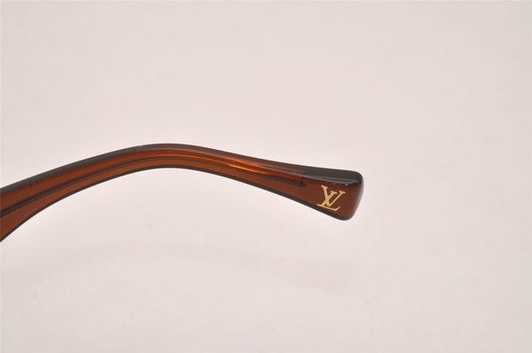 Authentic Louis Vuitton Soupcon GM Sunglasses Glitter Plastic Z0004E Brown 7346I