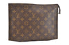 Auth Louis Vuitton Monogram Poche Toilette 26 Cosmetics Pouch Old Model LV 7346K