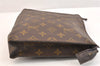 Auth Louis Vuitton Monogram Poche Toilette 26 Cosmetics Pouch Old Model LV 7346K