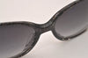 Authentic CHANEL Sunglasses CoCo Mark Ribbon Glitter Plastic 5205-A Black 7347I