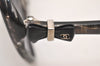 Authentic CHANEL Sunglasses CoCo Mark Ribbon Glitter Plastic 5205-A Black 7347I