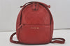 Authentic Louis Vuitton Monogram Empreinte Sorbonne Backpack Red M44015 LV 7349I