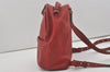 Authentic Louis Vuitton Monogram Empreinte Sorbonne Backpack Red M44015 LV 7349I