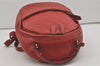 Authentic Louis Vuitton Monogram Empreinte Sorbonne Backpack Red M44015 LV 7349I