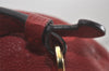 Authentic Louis Vuitton Monogram Empreinte Sorbonne Backpack Red M44015 LV 7349I