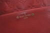 Authentic Louis Vuitton Monogram Empreinte Sorbonne Backpack Red M44015 LV 7349I