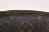 Authentic Louis Vuitton Monogram Pochette Cosmetic Pouch M47515 LV Junk 7349K