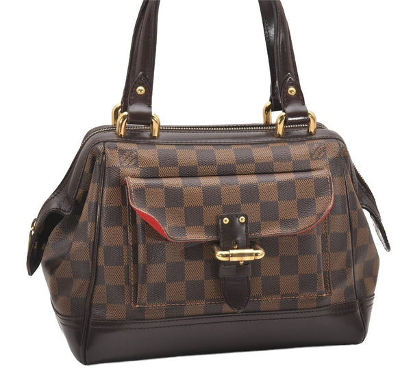 Authentic Louis Vuitton Damier Knightbridge Shoulder Hand Bag N51201 LV 7350I