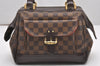 Authentic Louis Vuitton Damier Knightbridge Shoulder Hand Bag N51201 LV 7350I
