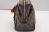 Authentic Louis Vuitton Damier Knightbridge Shoulder Hand Bag N51201 LV 7350I