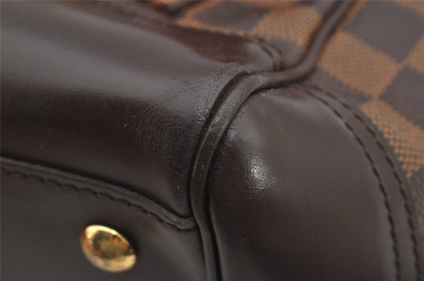 Authentic Louis Vuitton Damier Knightbridge Shoulder Hand Bag N51201 LV 7350I