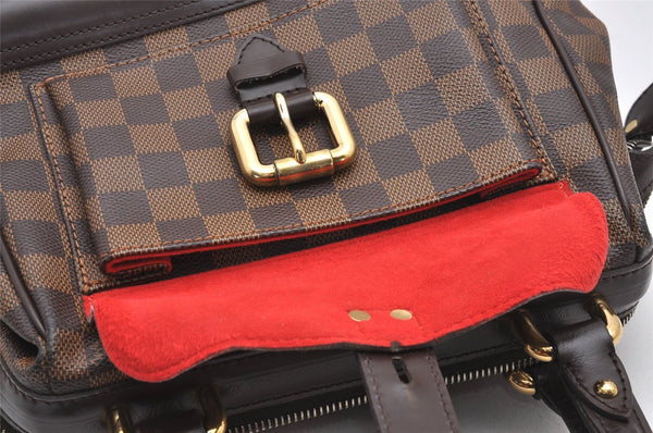 Authentic Louis Vuitton Damier Knightbridge Shoulder Hand Bag N51201 LV 7350I