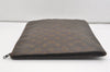 Authentic Louis Vuitton Monogram Poche Documents Document Case Old Model 7351I