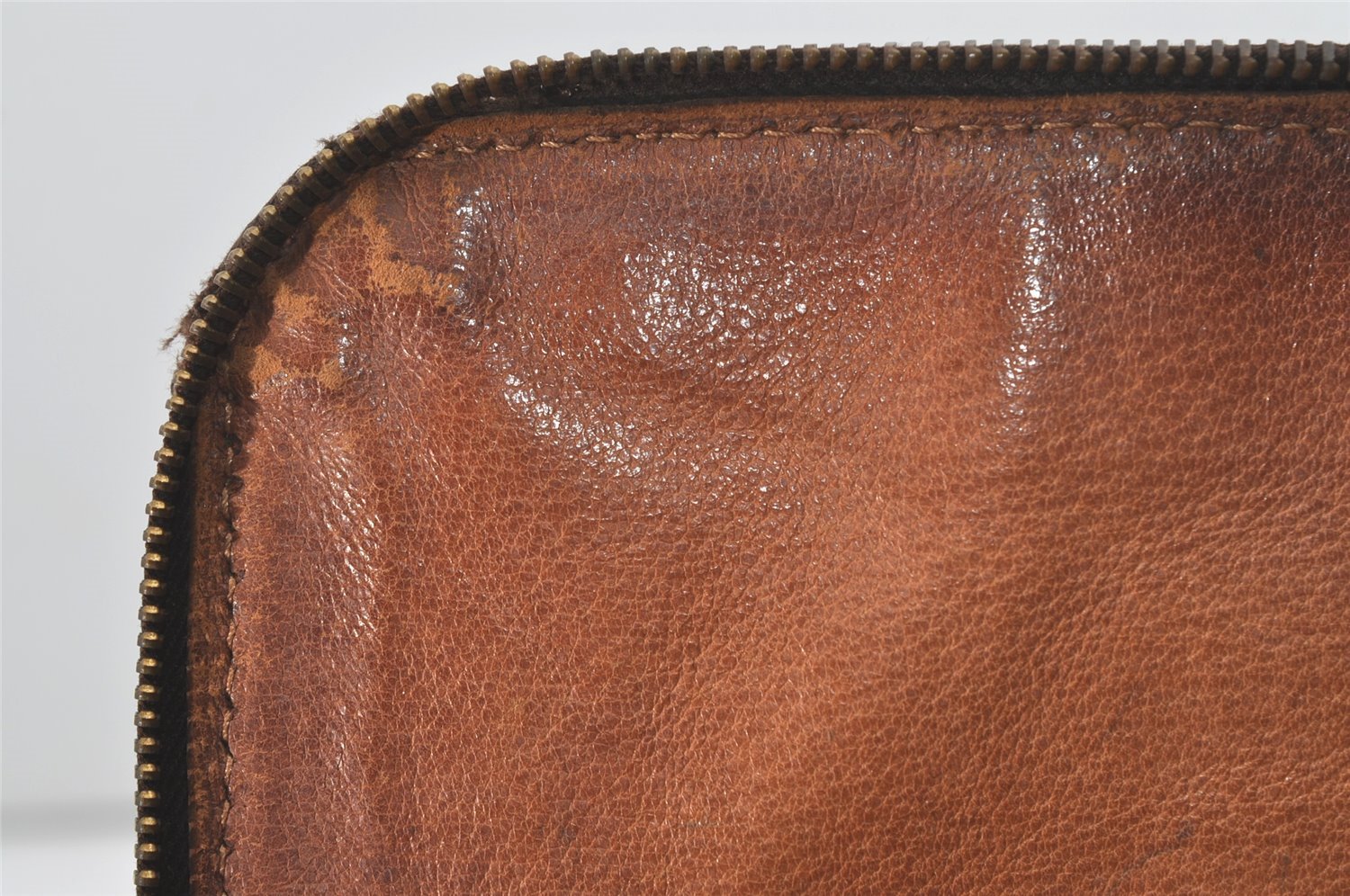 Authentic Louis Vuitton Monogram Poche Documents Document Case Old Model 7351I