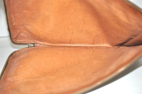 Authentic Louis Vuitton Monogram Poche Documents Document Case Old Model 7351I