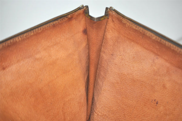 Authentic Louis Vuitton Monogram Poche Documents Document Case Old Model 7351I