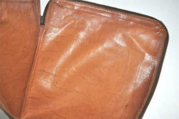 Authentic Louis Vuitton Monogram Poche Documents Document Case Old Model 7351I