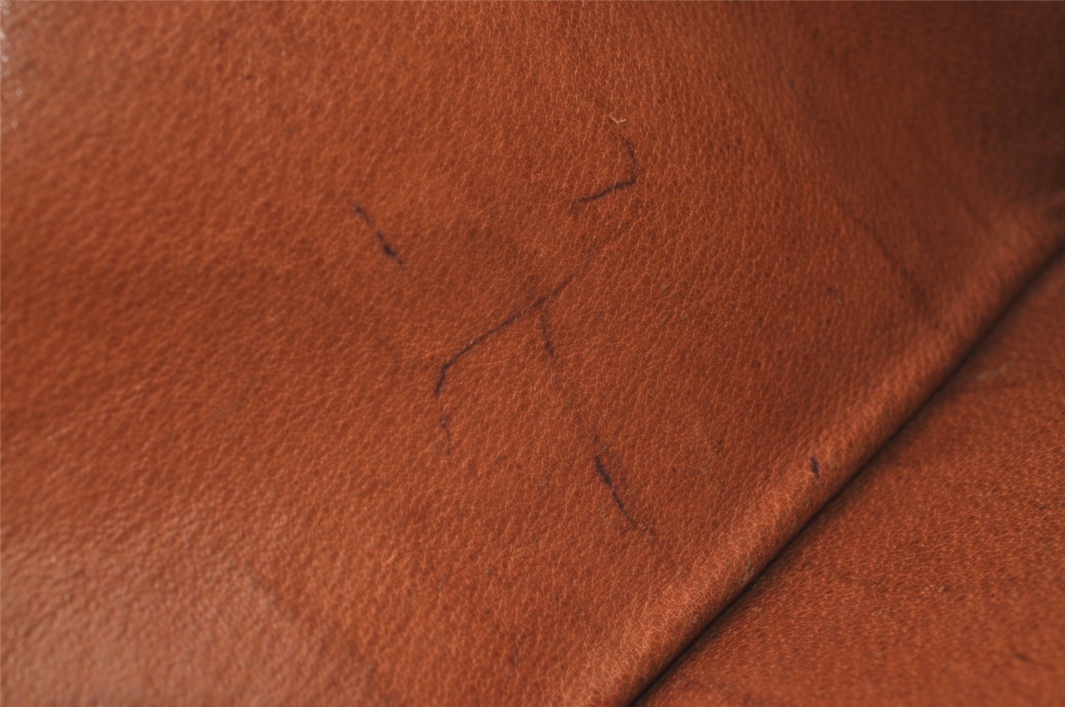 Authentic Louis Vuitton Monogram Poche Documents Document Case Old Model 7351I