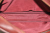 Authentic Cartier Must de Cartier Leather Shoulder Cross Bag Bordeaux Red 7351K