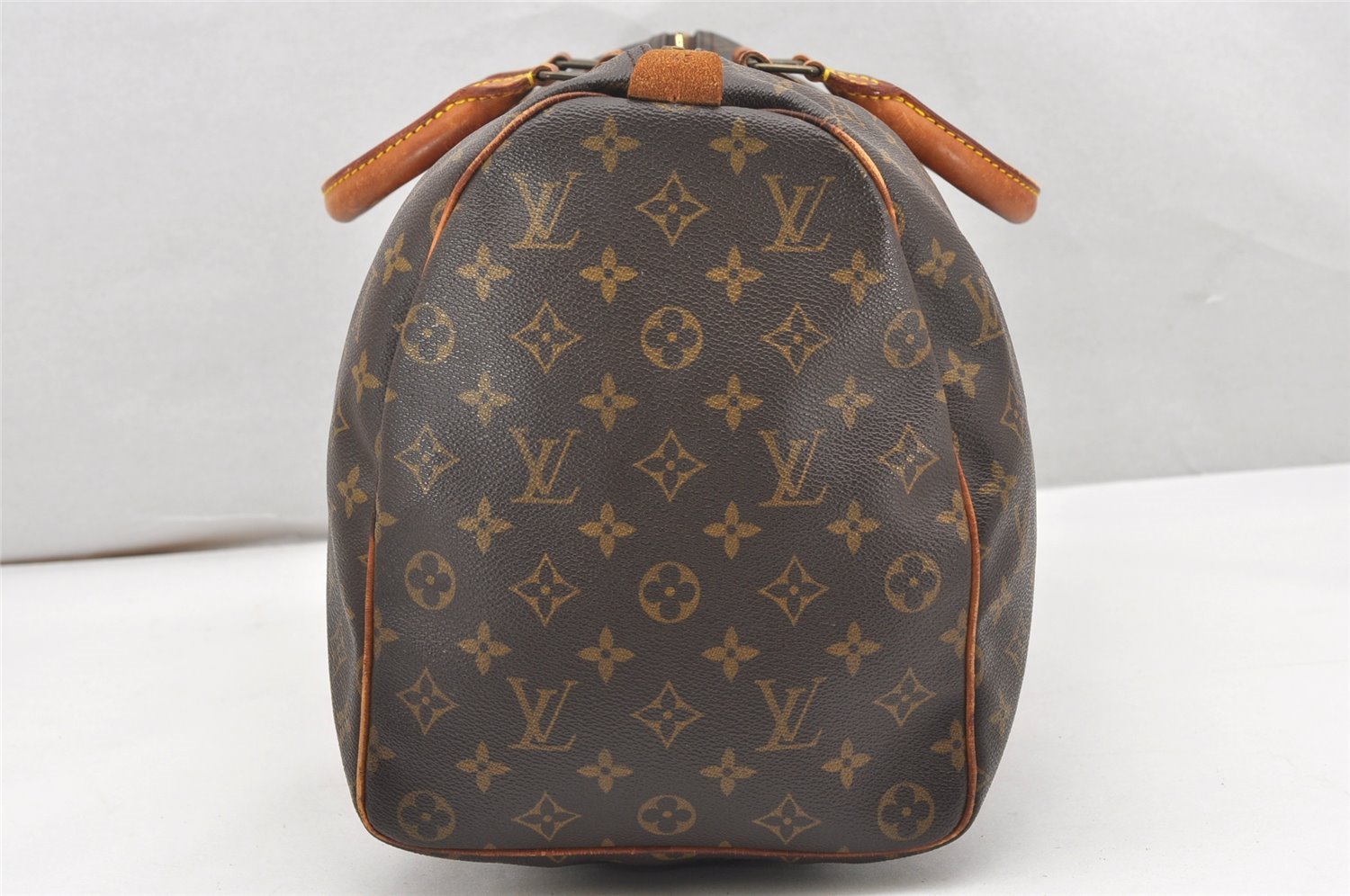 Authentic Louis Vuitton Monogram Keepall 45 Travel Boston Bag M41428 LV 7363K